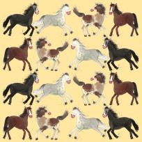 Opakowanie Podkładka pod kubek C100 Konie