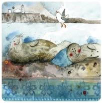 Opakowanie Podkładka pod kubek C130 Foki