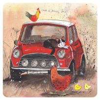 Opakowanie Podkładka pod kubek C165 Mini Cooper