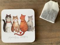 Opakowanie Podkładka pod kubek C73 4 koty