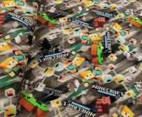 Opakowanie Poduszka Minecraft Edukacja-Szary