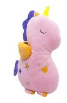 Opakowanie Poduszka pluszowa jednorożec różowa 50cm