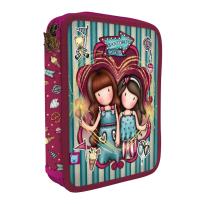 Opakowanie Podwójny Piórnik z Wyposażeniem Gorjuss Fairground