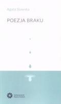 Okładka książki Poezja braku