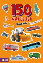 Okładka książki Pojazdy. 150 naklejek