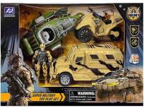 Opakowanie Pojazdy wojskowe z figurką żołnierza