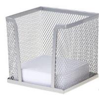 Opakowanie Pojemnik na karteczki srebrny