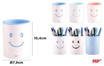 Opakowanie Pojemnik okrągły na długopisy podwójny MIX