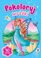 Okładka książki Pokoloruj wróżki