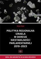 Okładka książki Polityka regionalna Izraela w okresie...