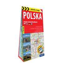 Okładka książki Polska foliowana mapa samochodowa 1:700 000