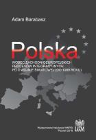 Okładka książki Polska wobec zachodnioeuropejskich procesów...