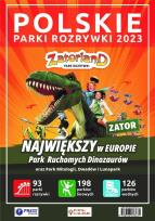 Okładka książki Polskie Parki Rozrywki 2023