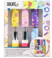 Opakowanie Pomadki 2 szt. + nakładki 2 szt. CREATE IT!