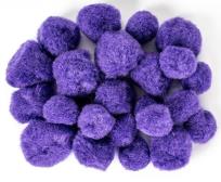 Opakowanie Pompony akrylowe 10 MIX