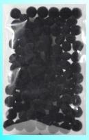 Opakowanie Pompony czarne 10mm 100szt