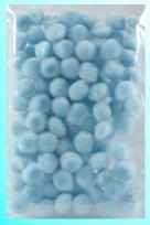 Opakowanie Pompony jasnoniebieskie 10mm 100szt