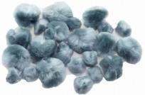 Opakowanie Pompony puszyste szare 24szt