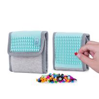 Opakowanie Portfel na Rzep z turkusowym panelem