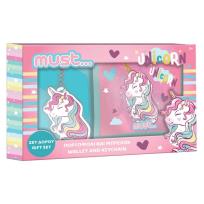 Opakowanie Portfel z breloczkiem Jednorożec