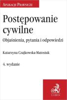 Okładka książki Postępowanie cywilne w.4
