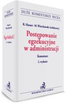 Okładka książki Postępowanie egzekucyjne w administracji