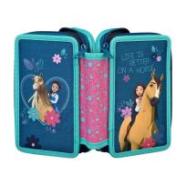 Opakowanie Potrójny Piórnik z Wyposażeniem Spirit Mustang