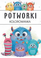 Okładka książki Potworki. Kolorowanka
