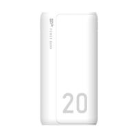 Okładka książki Powerbank Silicon Power GS15 20000mAh 2xUSB A, 1x mUSB + 1x USB C, biały