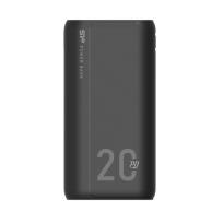 Opakowanie Powerbank Silicon Power QS15 20000mAh QC3.0+PD 2xUSB A, 1x mUSB  + 1x USB C, czarny