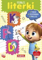 Okładka książki Poznaję literki z naklejkami