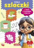 Okładka książki Poznaję szlaczki z naklejkami