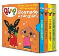 Okładka książki Poznaję z Bingiem. Moja pierwsza biblioteczka. Bing