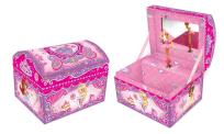 Opakowanie Pozytywka kuferek Księżniczki