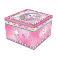 Opakowanie Pozytywka kwadrat Kot baletnica