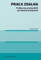 Okładka książki Praca zdalna. Praktyczny przewodnik po nowych przepisach