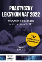 Okładka książki Praktyczny Leksykon VAT 2022