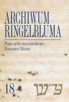 Opakowanie Prasa getta warszawskiego Haszomer Hacair