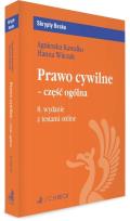 Okładka książki Prawo cywilne - część ogólna z testami online