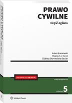 Okładka książki Prawo cywilne. Część ogólna