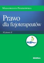 Okładka książki Prawo dla fizjoterapeutów w.2