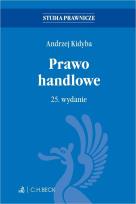 Okładka książki Prawo handlowe
