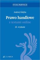 Okładka książki Prawo handlowe z testami online