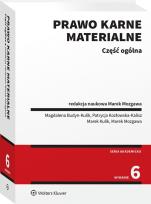 Okładka książki Prawo karne materialne. Część ogólna