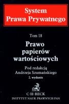 Okładka książki Prawo papierów wartościowych t.18
