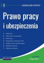 Okładka książki Prawo pracy i ubezpieczenia -ujednolicone przepisy
