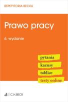 Okładka książki Prawo pracy. Pytania. Kazusy. Tablice. Testy online