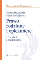Okładka książki Prawo rodzinne i opiekuńcze z testami online