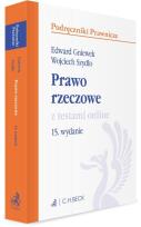 Okładka książki Prawo rzeczowe z testami online w.15
