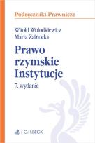Okładka książki Prawo rzymskie. Instytucje